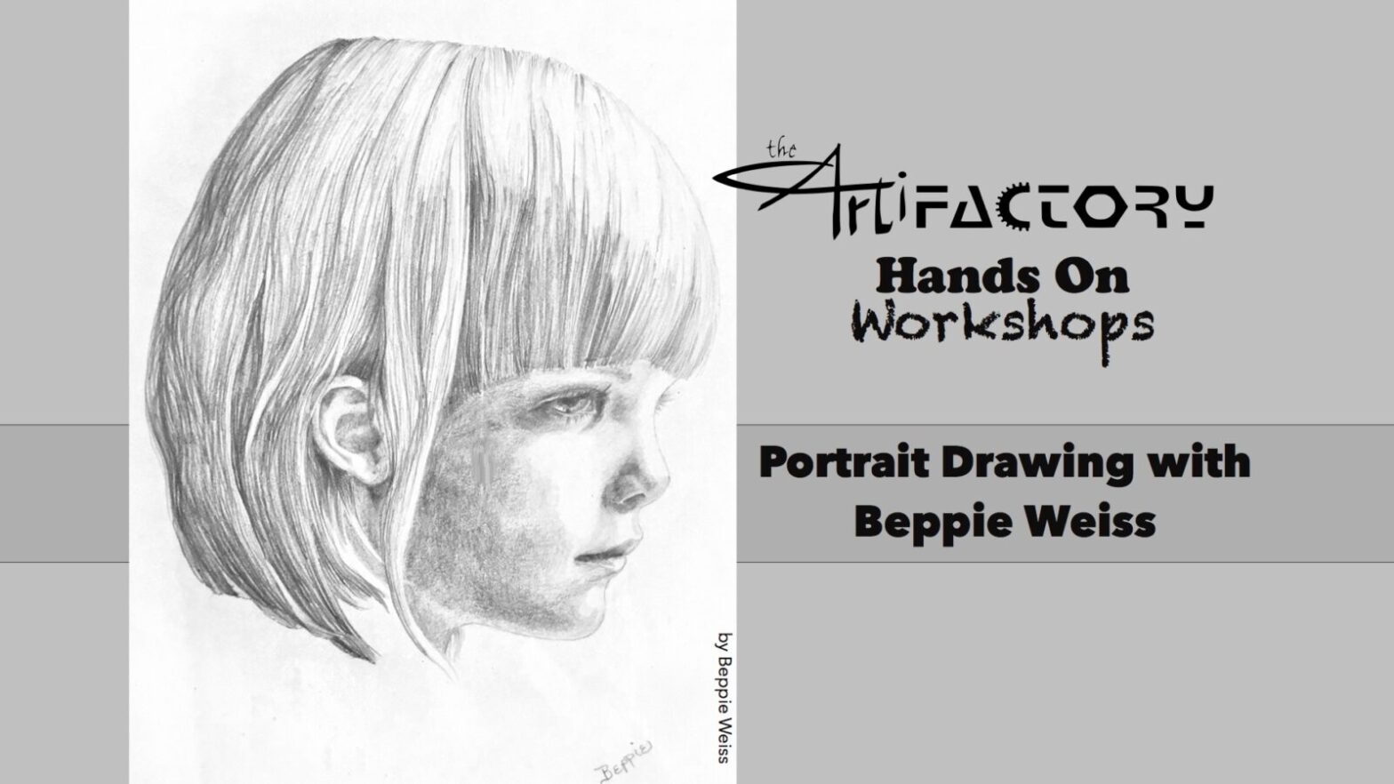 Portrait Drawing with Beppie Weiss